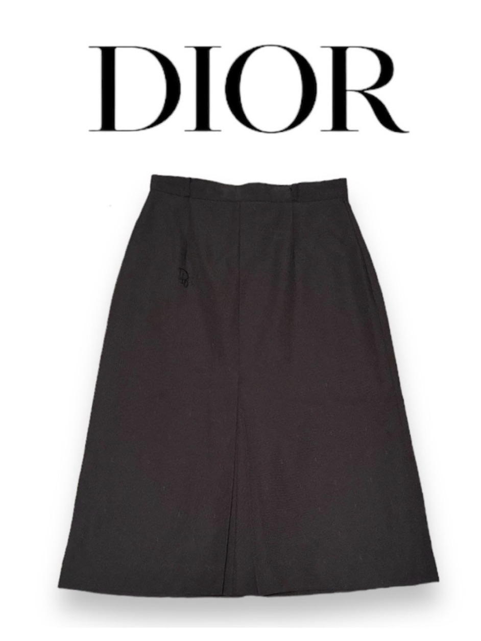 Dior | A-Line Midi Skirt